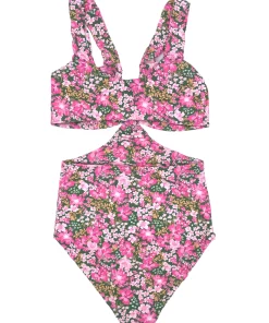 Aila Blue Santo One Piece In Azalea One Pieces