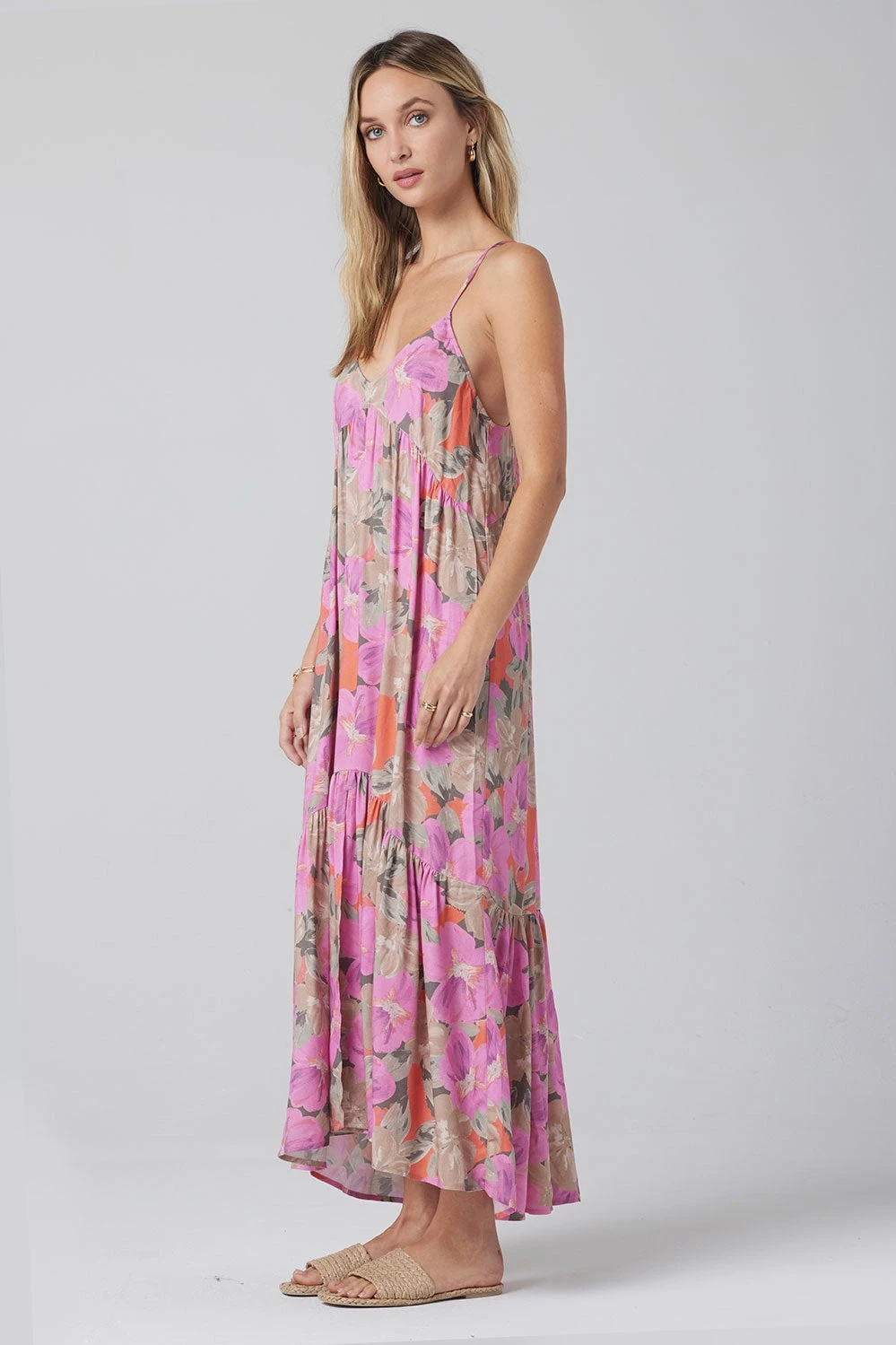 Clothing Saltwater Luxe Penny Maxi Dress In Floral 4 Clothing Saltwater Luxe Penny Maxi Dress In Floral