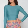 Seea Palomar Crop Rashguard In Wellness