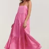 Charlie Holiday Isabella Maxi Dress In Pink 2 Charlie Holiday Isabella Maxi Dress In Pink