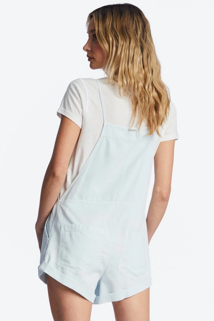 Billabong Wild Pursuit Romper In Light Chambray 5 Billabong Wild Pursuit Romper In Light Chambray