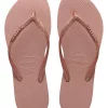 Havaianas Women's Slim Glitter Sandal In Crocus Rose Clothing & Accessories