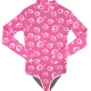 Acacia Swimwear Ehukai Piped Full Piece In Neon Vintage