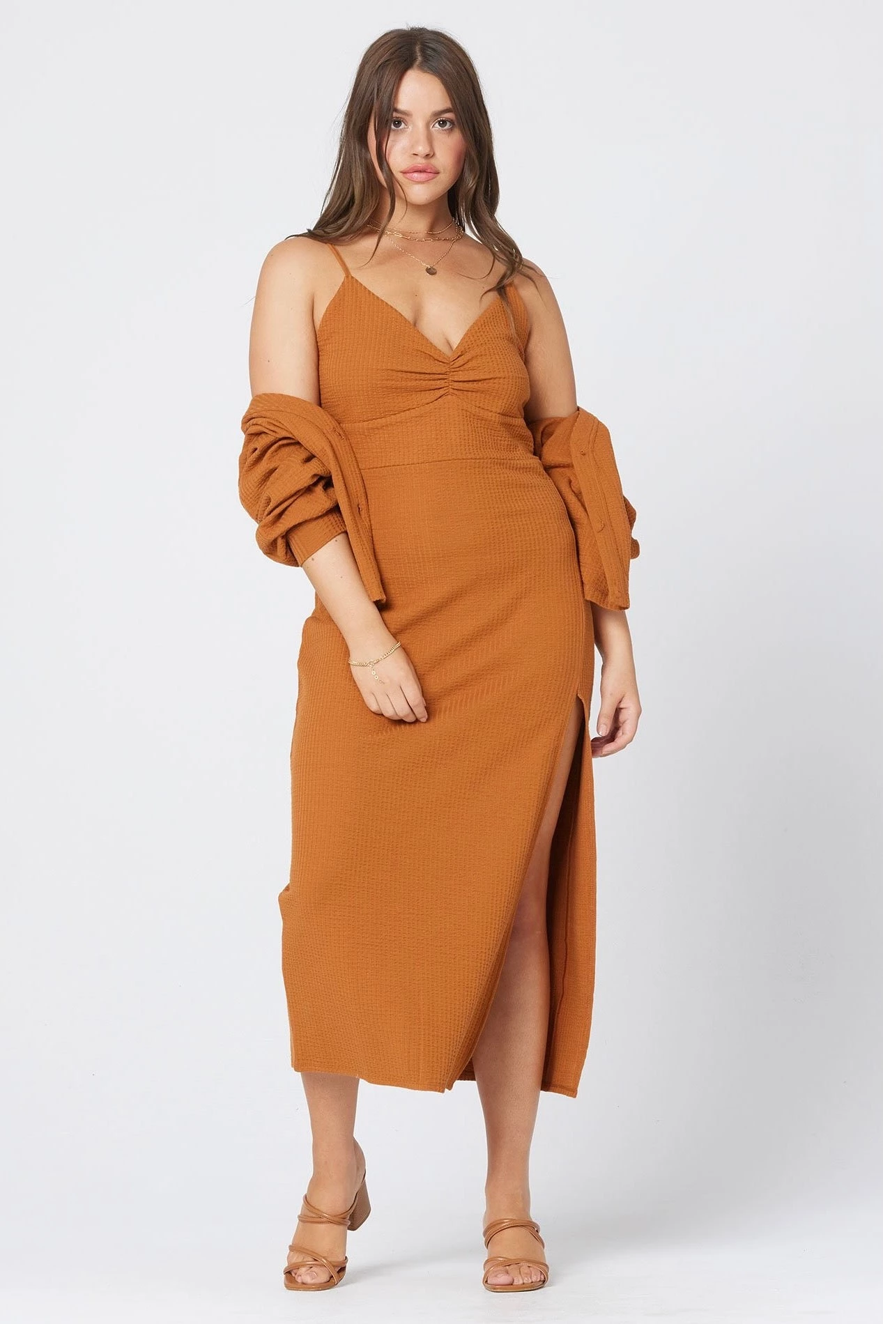 Clothing L*Space Imogen Dress In Amber 3 Clothing L*Space Imogen Dress In Amber