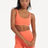 Vuori Clothing Vuori Daily Bra In Grapefruit New 1 Vuori Clothing Vuori Daily Bra In Grapefruit New