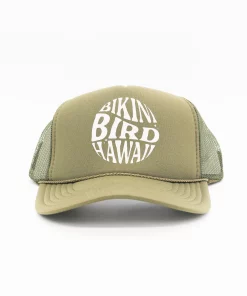 BikiniBird Exclusives BikiniBird Circle Trucker Hat In Green