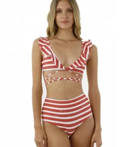 Malai Swimwear Tops Malai Casanova Top In Red Sail