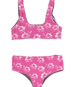 Acacia Swimwear Birdie Top In Neon Vintage Tops