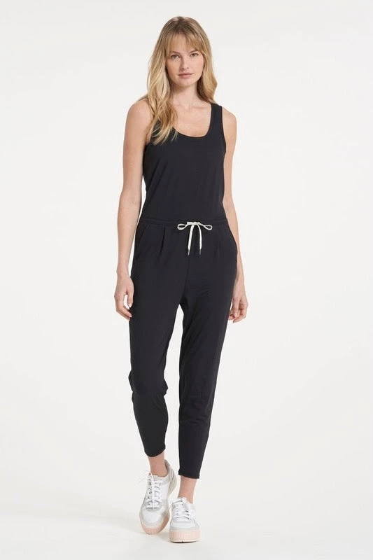 Vuori Clothing New Vuori Lux Harem Jumpsuit In Black 3 Vuori Clothing New Vuori Lux Harem Jumpsuit In Black