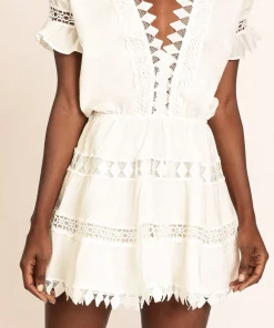 Peixoto Ora Dress In White