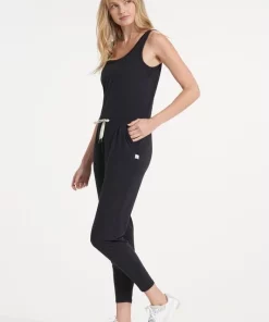 Vuori Clothing New Vuori Lux Harem Jumpsuit In Black