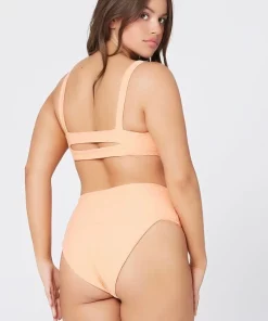 L*Space Jess Bikini Top In Eco Chic Tangy