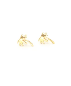 Honi Hoops Palm Tree Studs Clothing & Accessories