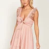 Peixoto Farrah Dress In Dusty Rose