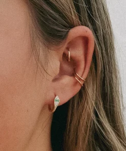 ZOU Pave Snake Huggie