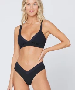 L*Space Vera Top In Black Rib Tops