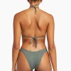 Vitamin A California High Leg Bottoms In Sea Green EcoRib